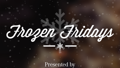 Frozen Fridays logo with snowflake and Mercedes-Benz emblem.