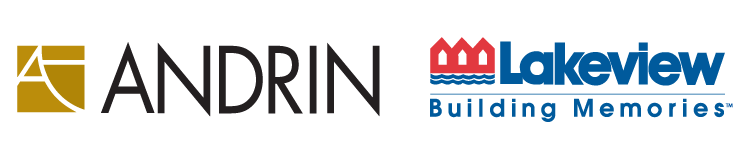 Andrin and Ludowici logos on a white background.