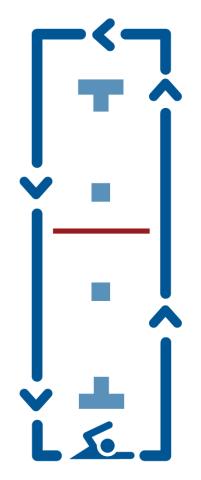 Flowchart with arrows and rectangles connected vertically.